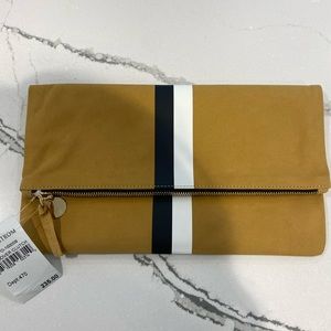 Clare V fold over clutch